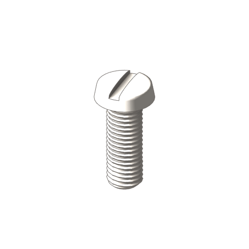 titanium binding slotted screw
