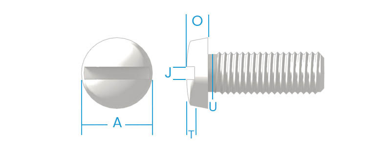 Binding Slotted Machine Screws