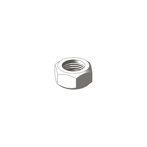 United Titanium Grade 7 Titanium Self-Locking Hex Nuts