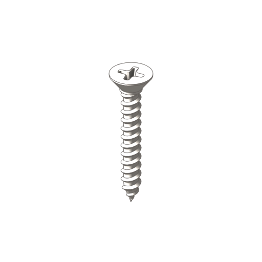 Buy titanium flat phillips sheet metal screws